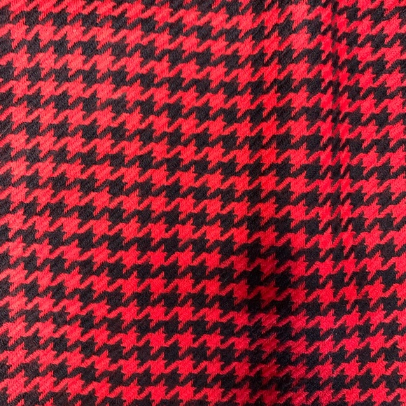 Vintage Wool Houndstooth Pencil Skirt - Picture 7 of 7